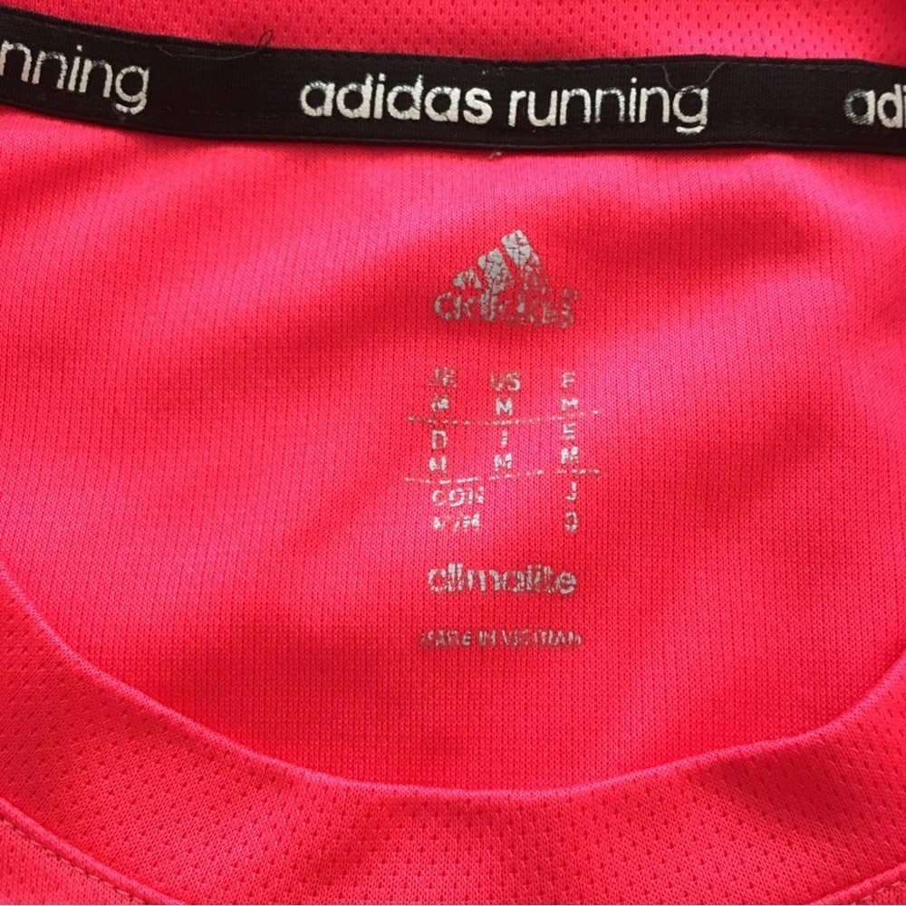 Adidas Men's Red Performance Shirt - Picture 5 of 6